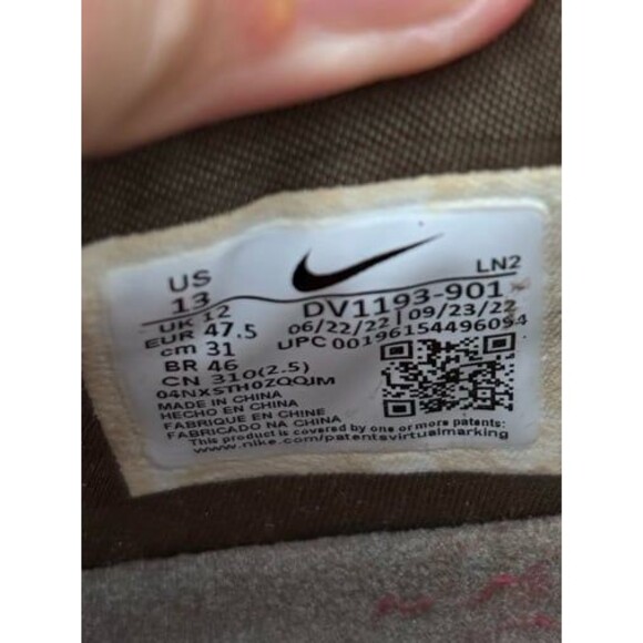 Nike LEBRON 20 'OLIVE GREEN’ - Picture 7 of 7